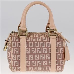 Authentic Fendi mini speedy satchel
